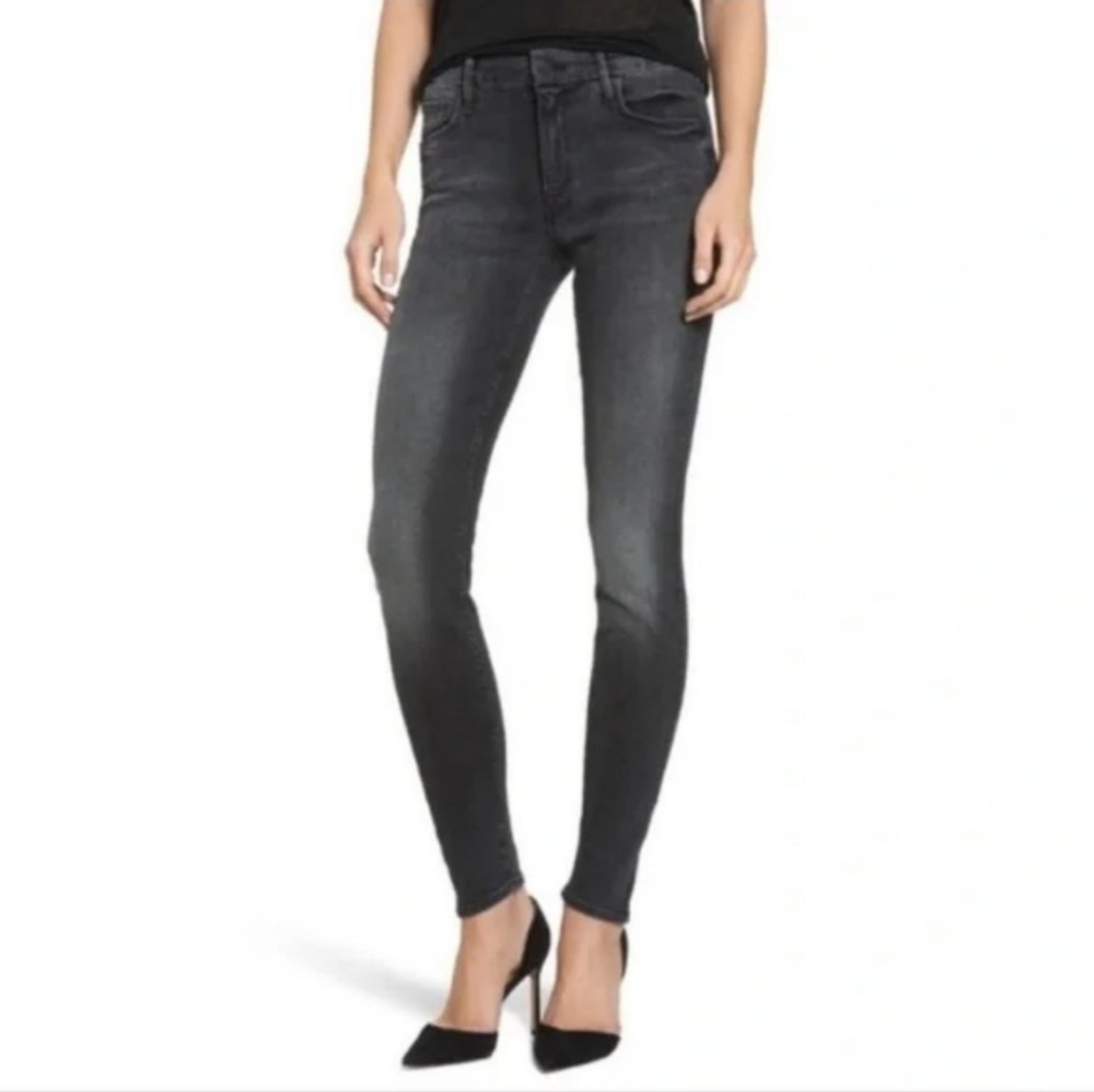 MOTHER The Looker Denim Jeans in Lies & Shadows.